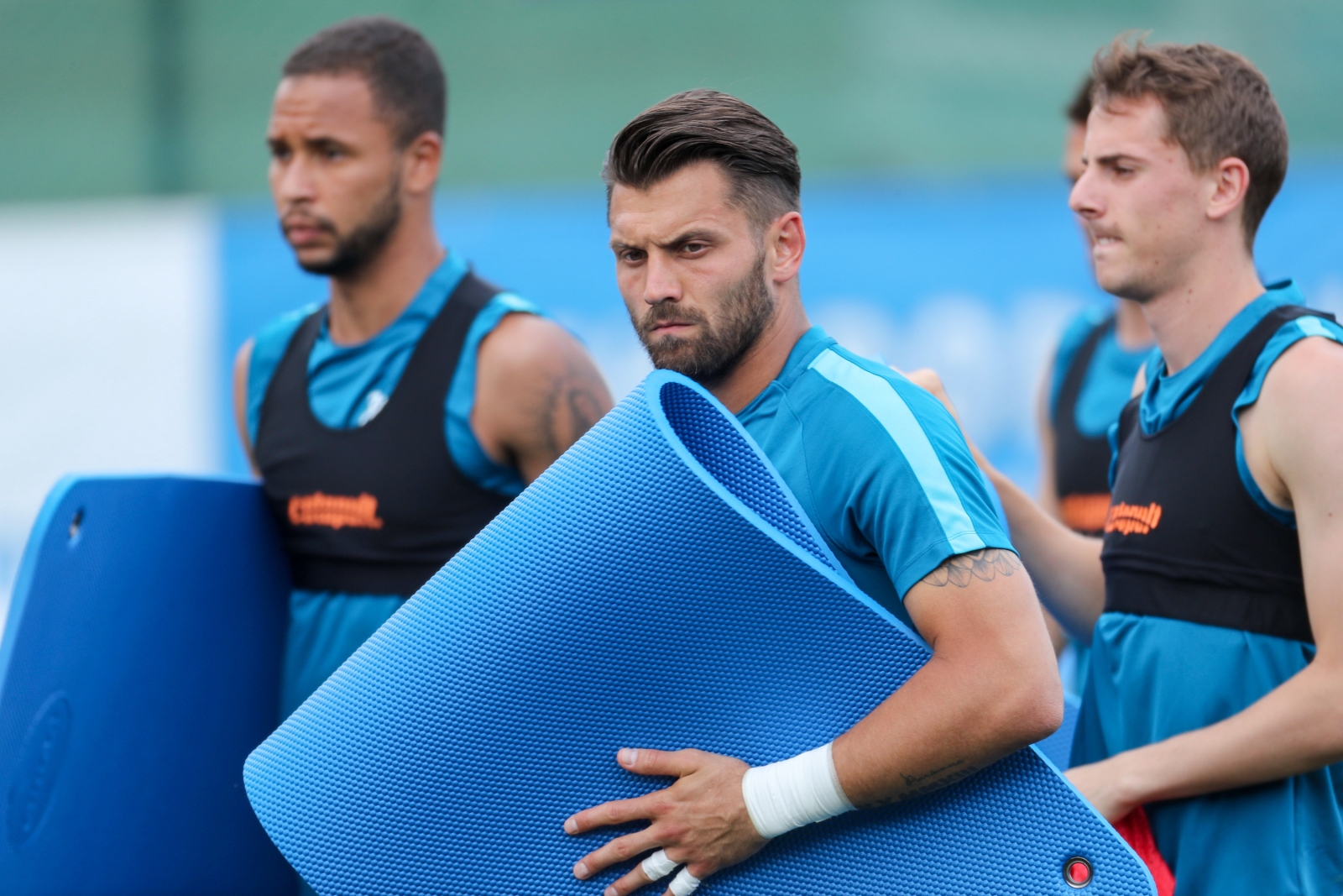 «Газпром»-тренировочные сборы в Австрии: 23 июня, вечерняя тренировка