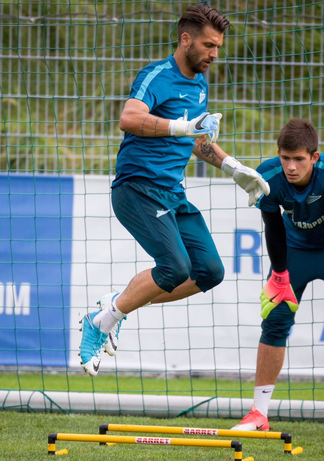 «Газпром»-тренировочные сборы в Австрии: 23 июня, вечерняя тренировка