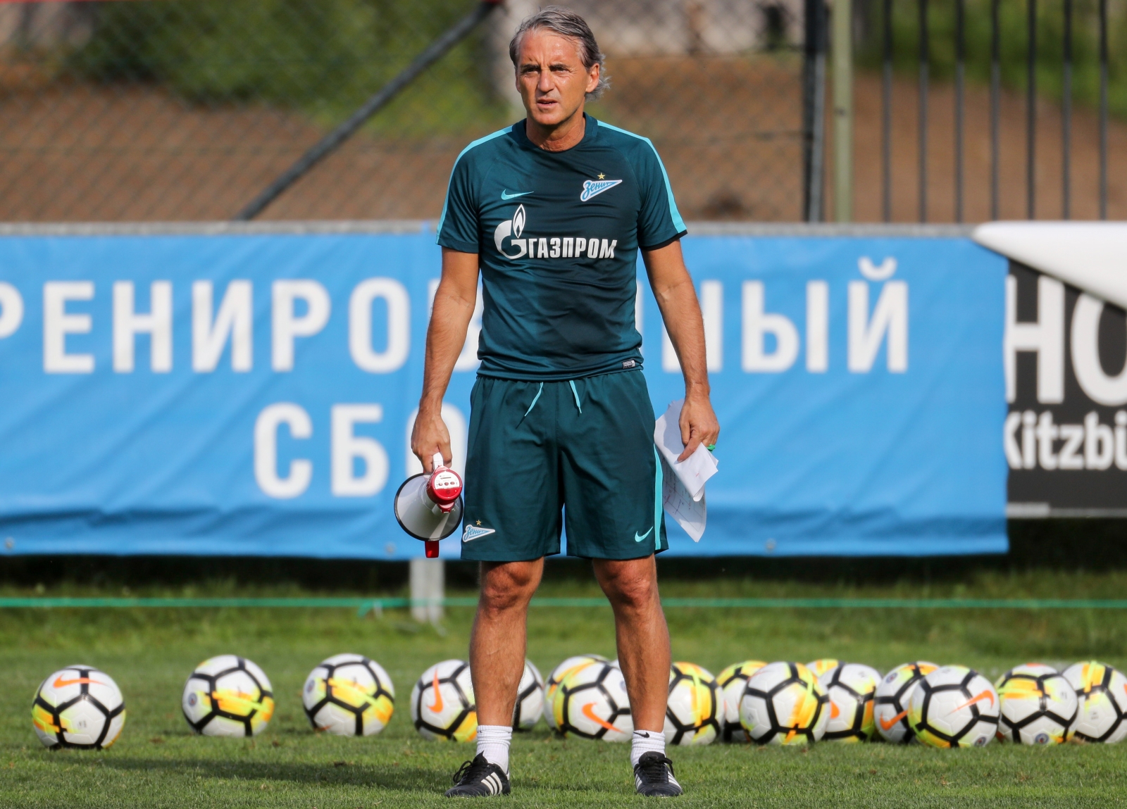 «Газпром»-тренировочные сборы в Австрии: 23 июня, вечерняя тренировка