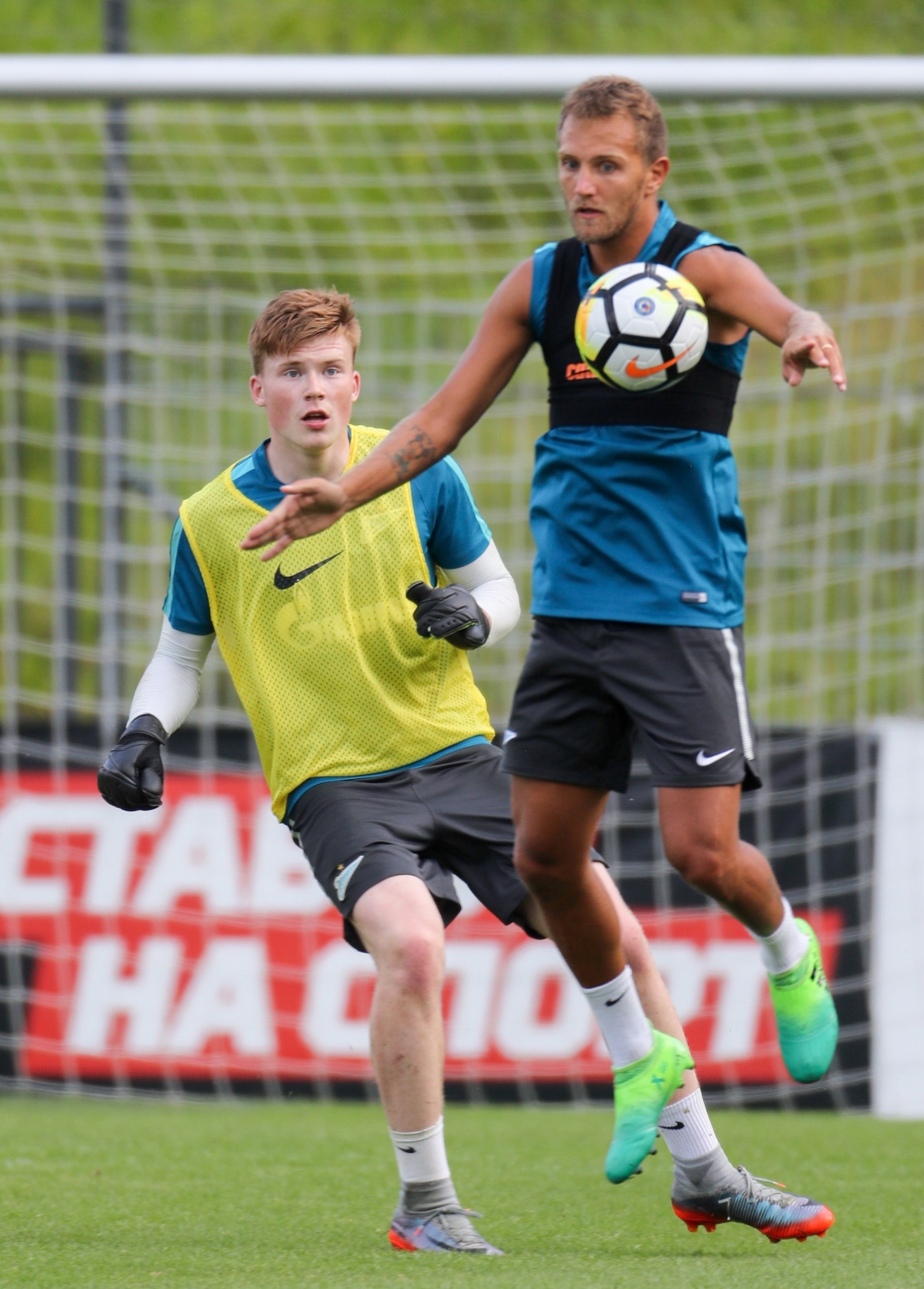 «Газпром»-тренировочные сборы в Австрии: 23 июня, вечерняя тренировка