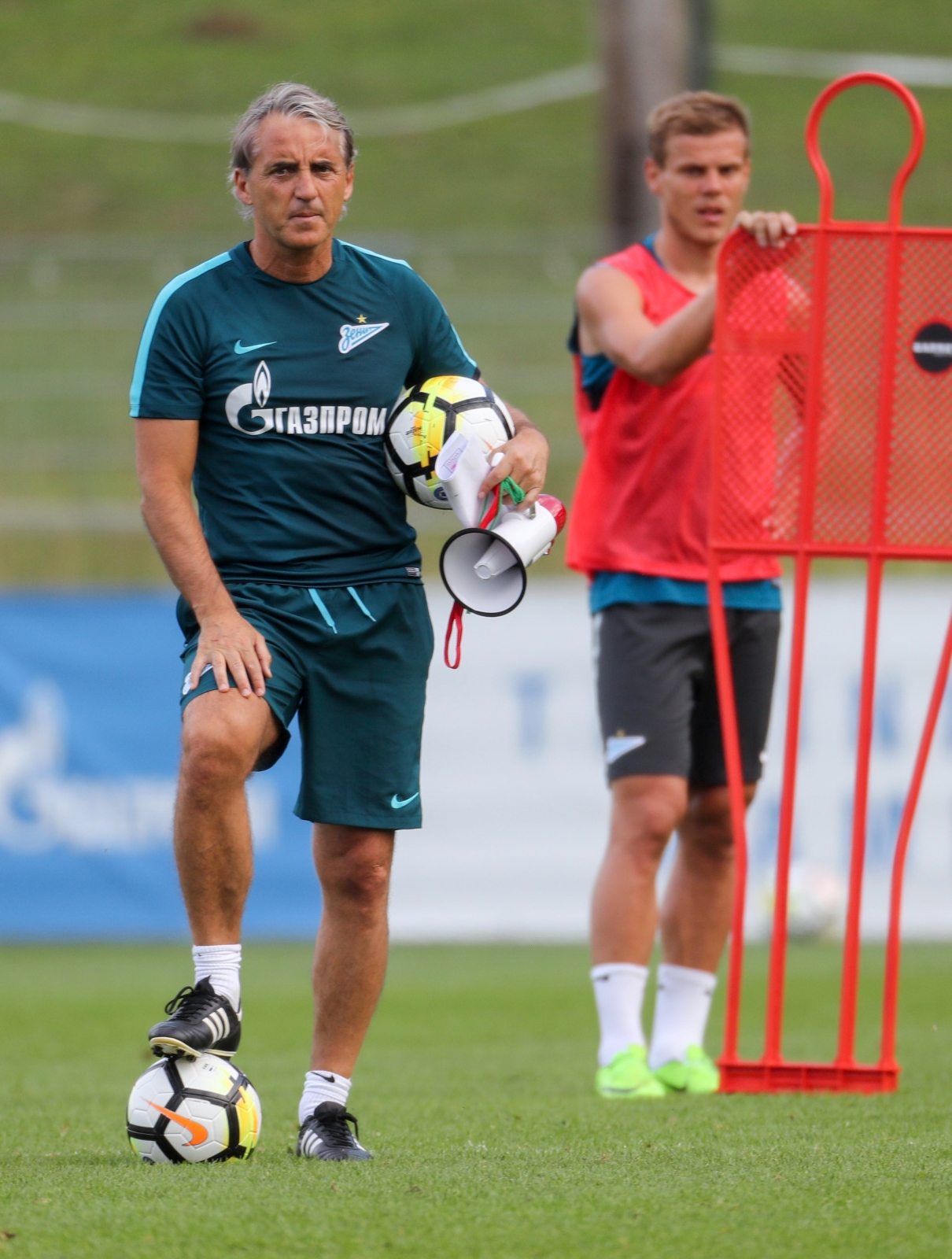 «Газпром»-тренировочные сборы в Австрии: 23 июня, вечерняя тренировка