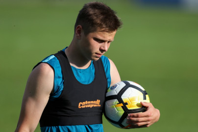 «Газпром»-тренировочные сборы в Австрии: 23 июня, вечерняя тренировка