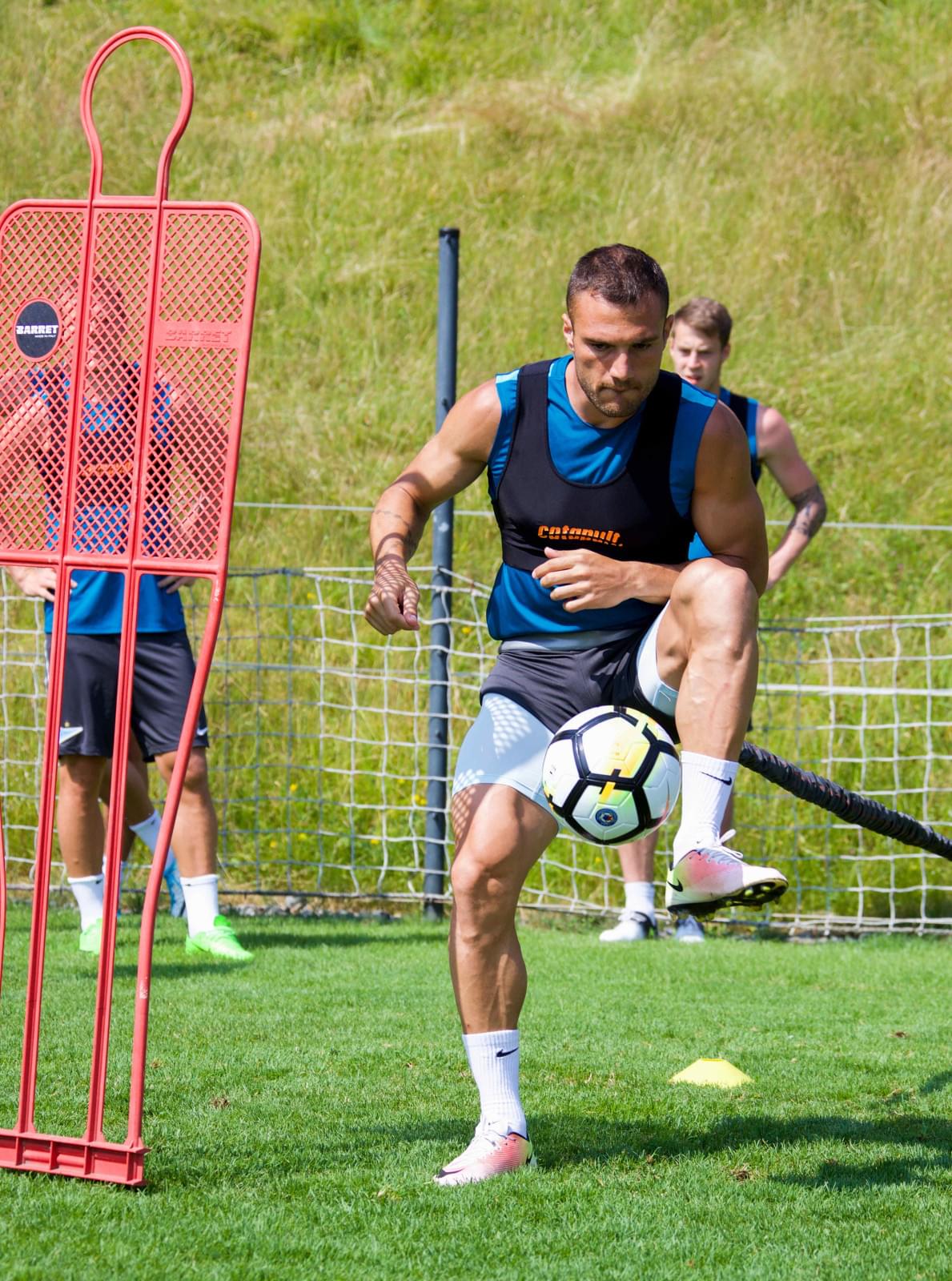 «Газпром»-тренировочные сборы в Австрии: 24 июня, утренняя тренировка