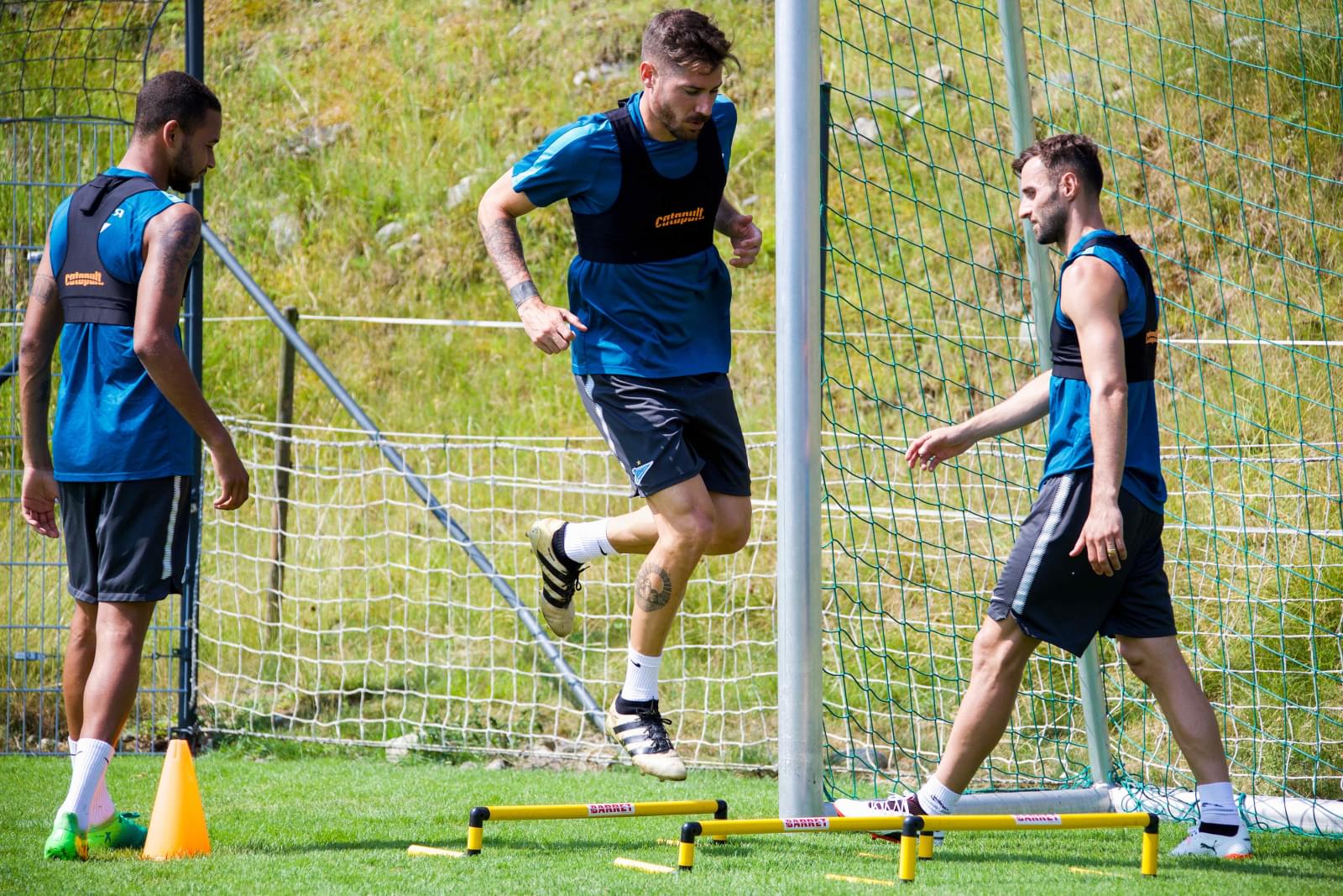 «Газпром»-тренировочные сборы в Австрии: 24 июня, утренняя тренировка