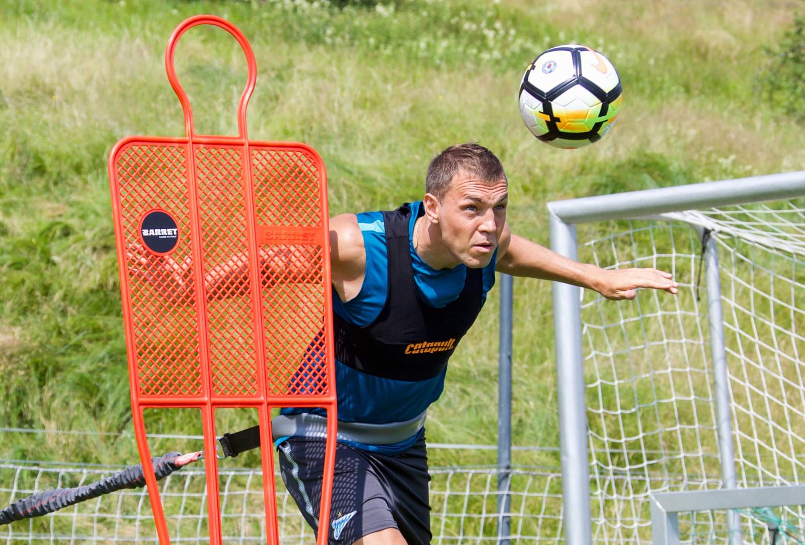 «Газпром»-тренировочные сборы в Австрии: 24 июня, утренняя тренировка