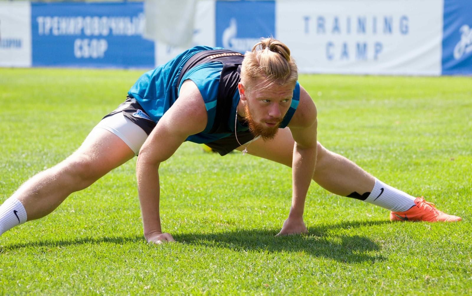 «Газпром»-тренировочные сборы в Австрии: 24 июня, утренняя тренировка