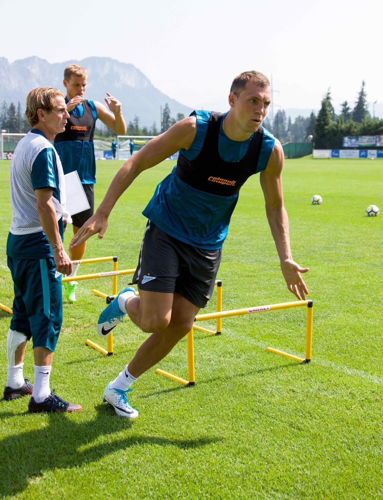 «Газпром»-тренировочные сборы в Австрии: 24 июня, утренняя тренировка