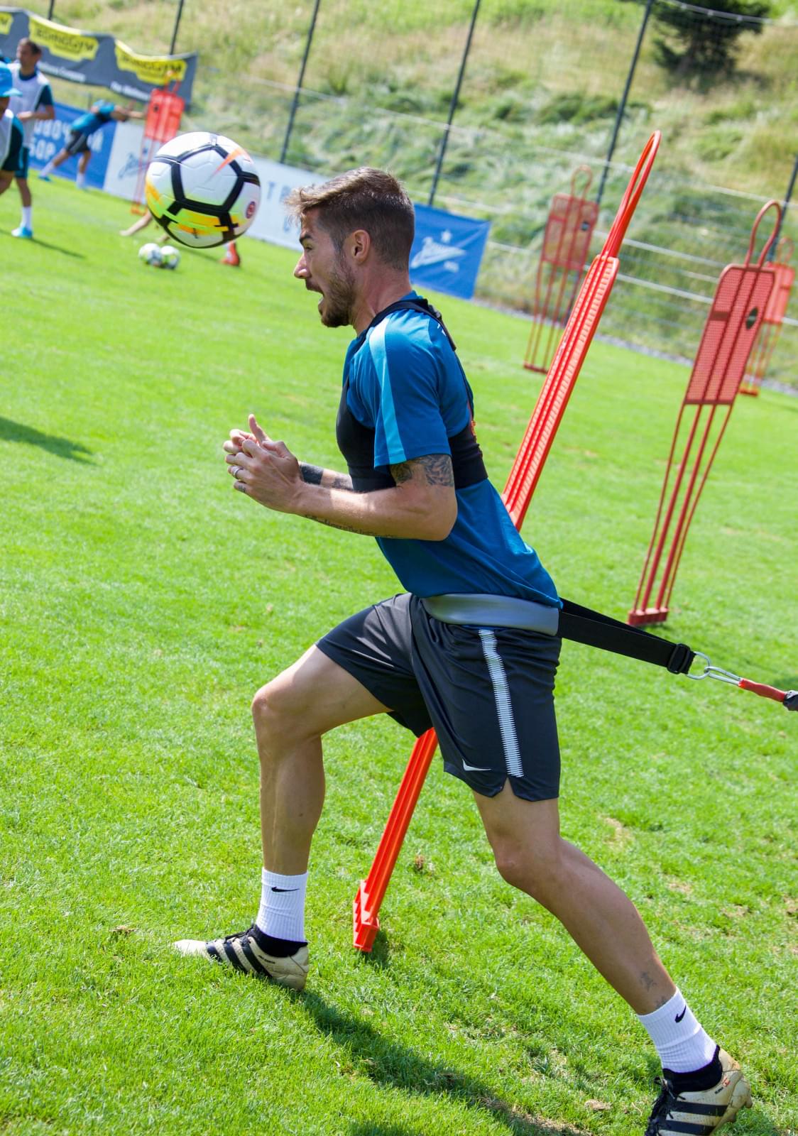 «Газпром»-тренировочные сборы в Австрии: 24 июня, утренняя тренировка