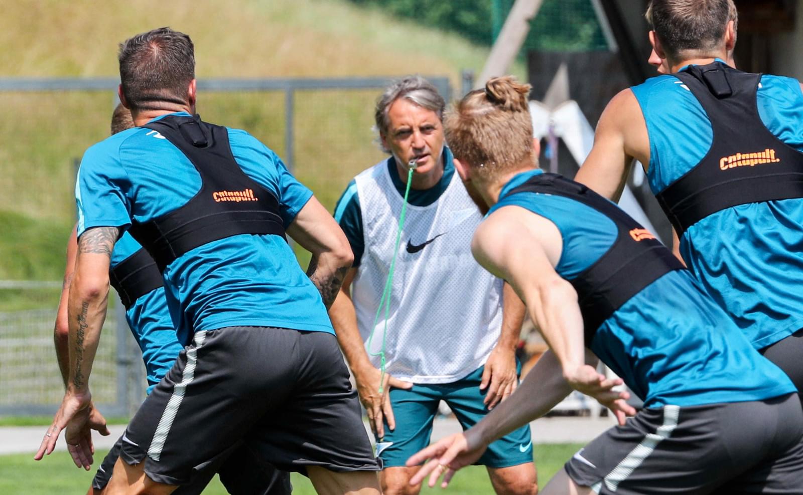 «Газпром»-тренировочные сборы в Австрии: 24 июня, утренняя тренировка