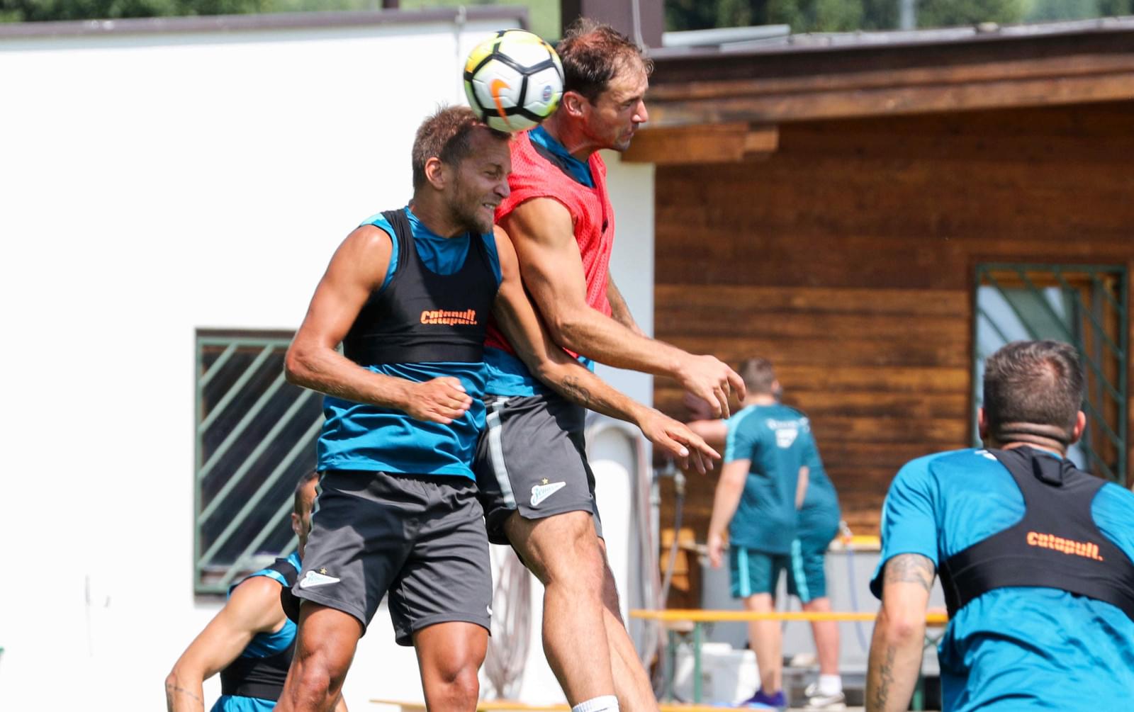 «Газпром»-тренировочные сборы в Австрии: 24 июня, утренняя тренировка