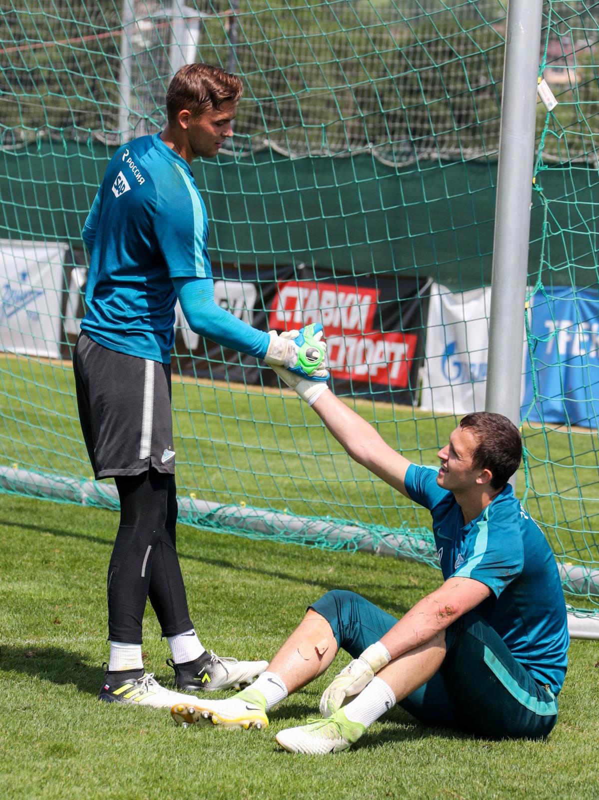 «Газпром»-тренировочные сборы в Австрии: 24 июня, утренняя тренировка