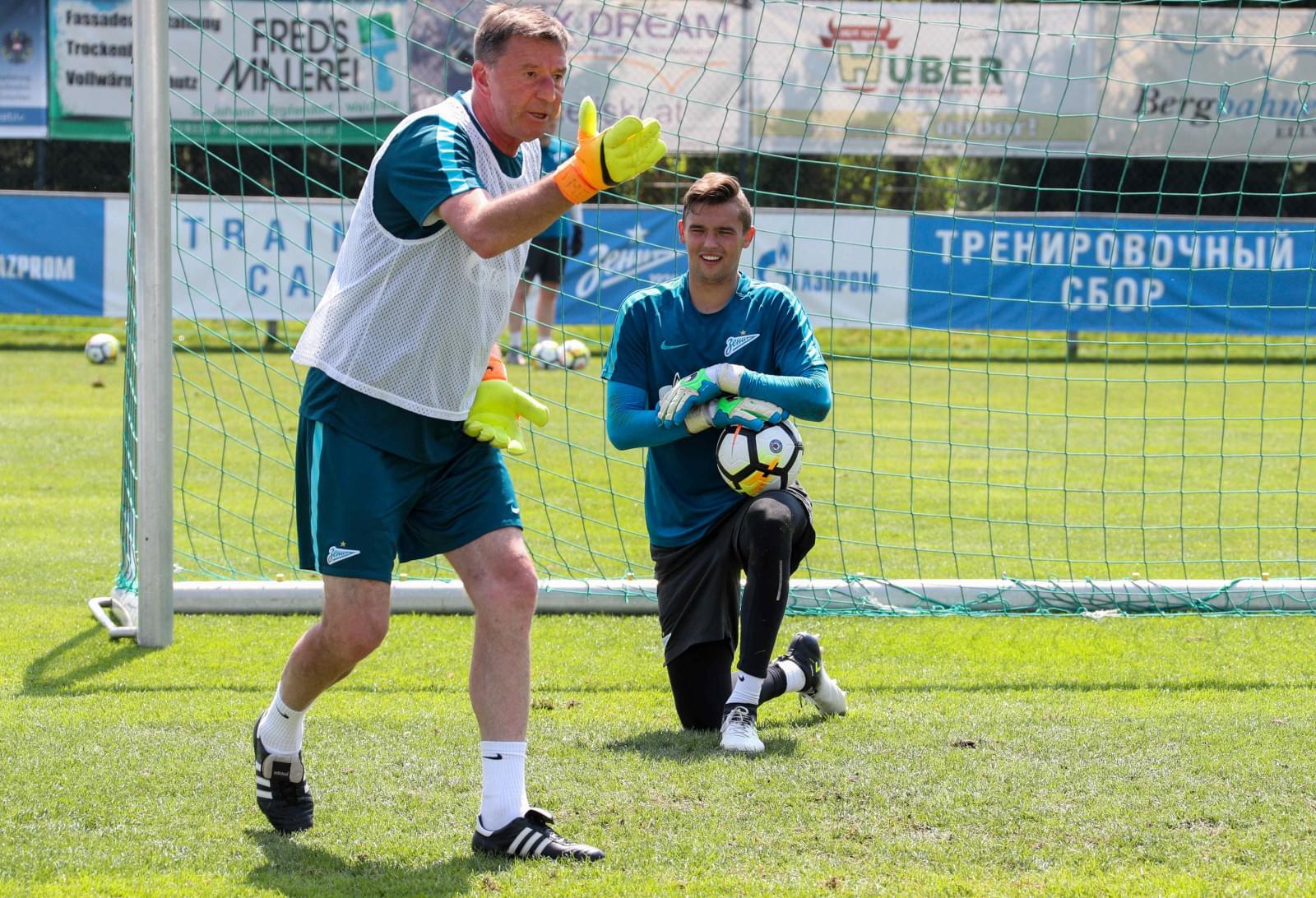 «Газпром»-тренировочные сборы в Австрии: 24 июня, утренняя тренировка