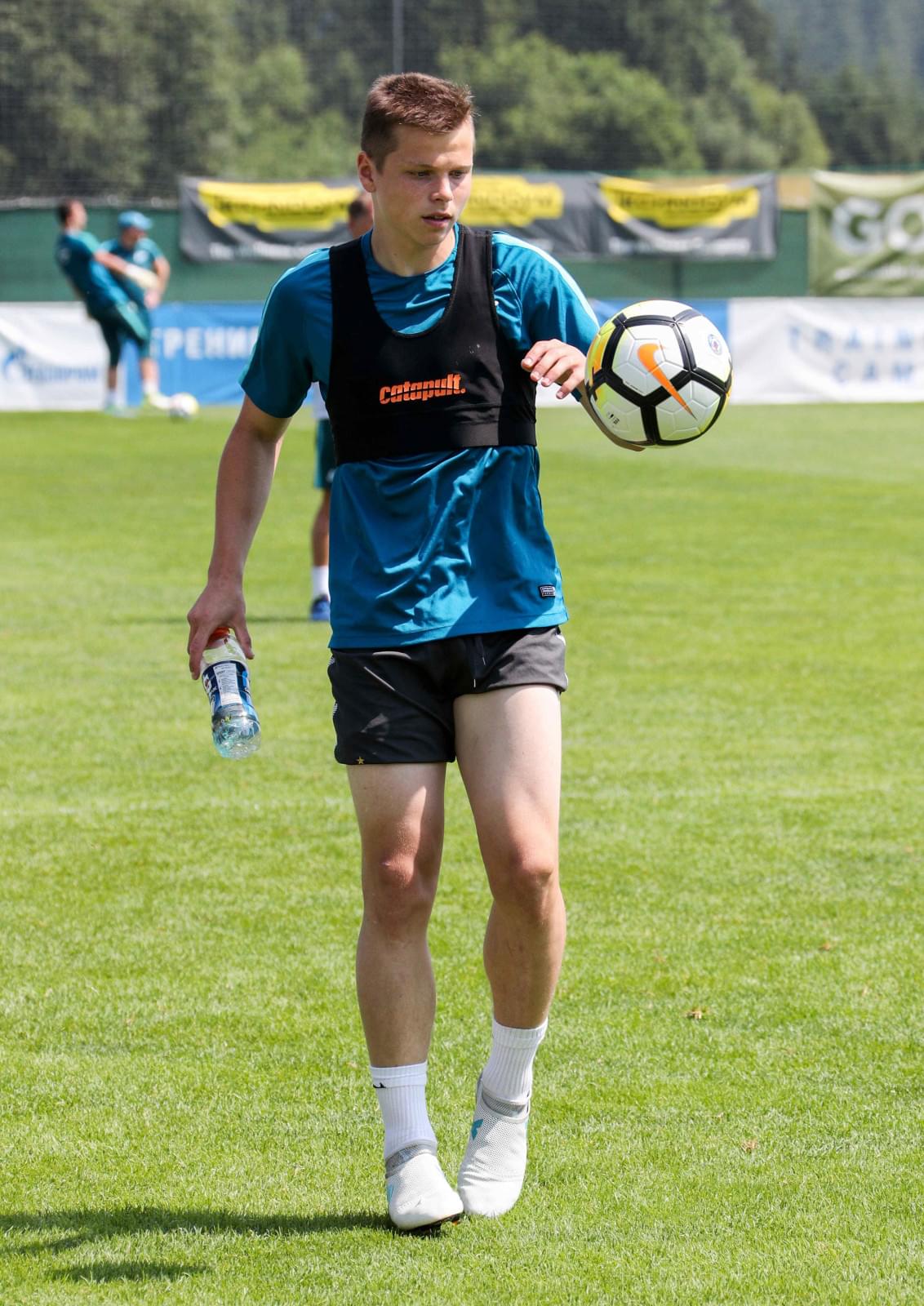 «Газпром»-тренировочные сборы в Австрии: 24 июня, утренняя тренировка