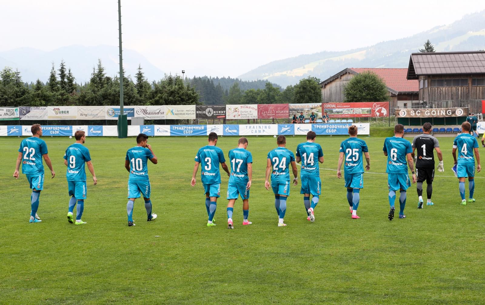 Товарищеский матч «Зенит» — «Лудогорец» (Разград)