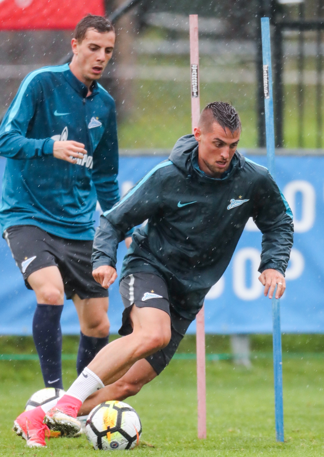 «Газпром»-тренировочные сборы в Австрии: 25 июня, утренняя тренировка