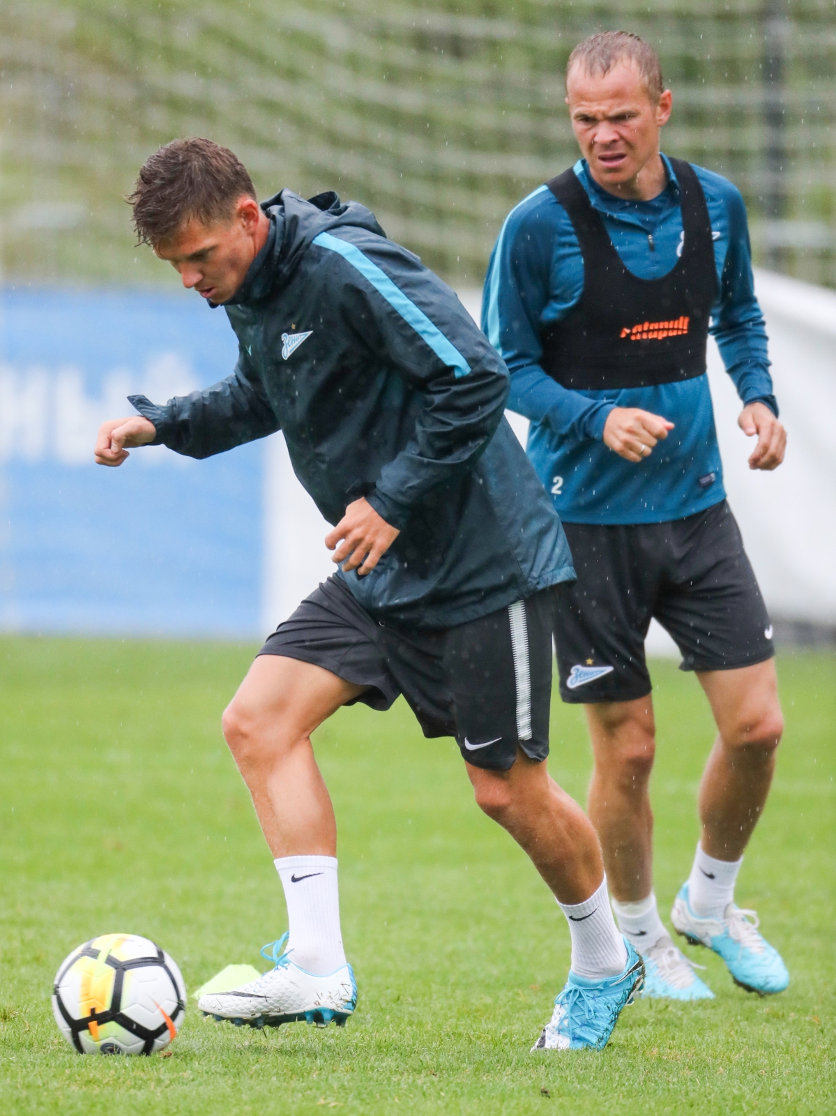 «Газпром»-тренировочные сборы в Австрии: 25 июня, утренняя тренировка