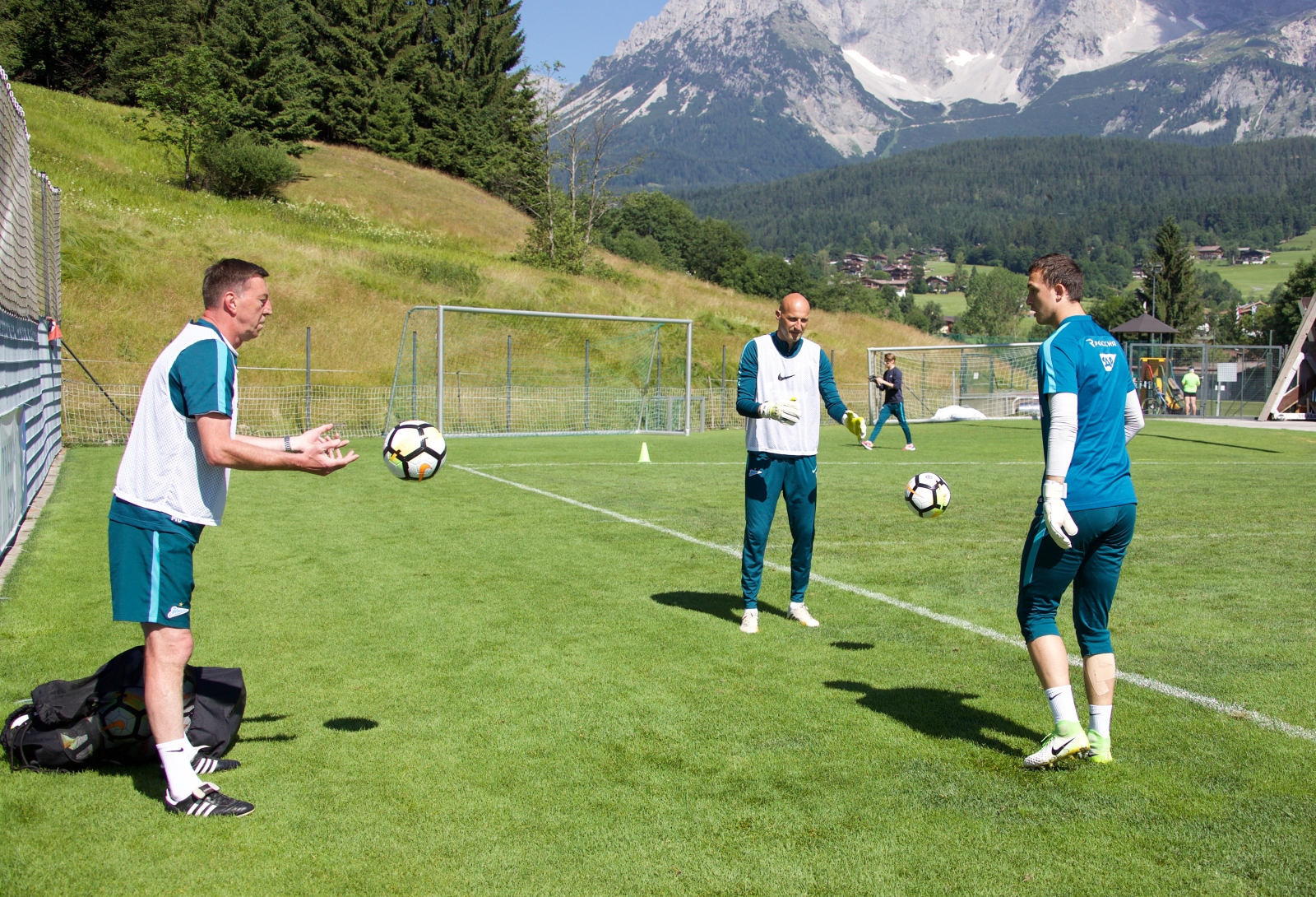 «Газпром»-тренировочные сборы в Австрии: 26 июня, утренняя тренировка