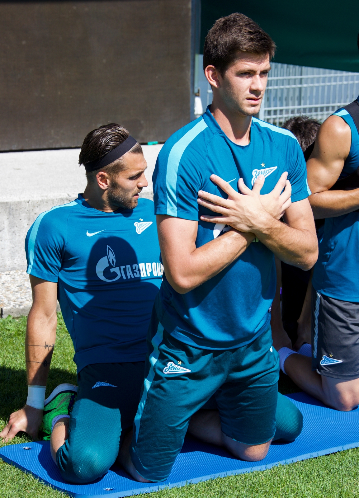 «Газпром»-тренировочные сборы в Австрии: 26 июня, утренняя тренировка