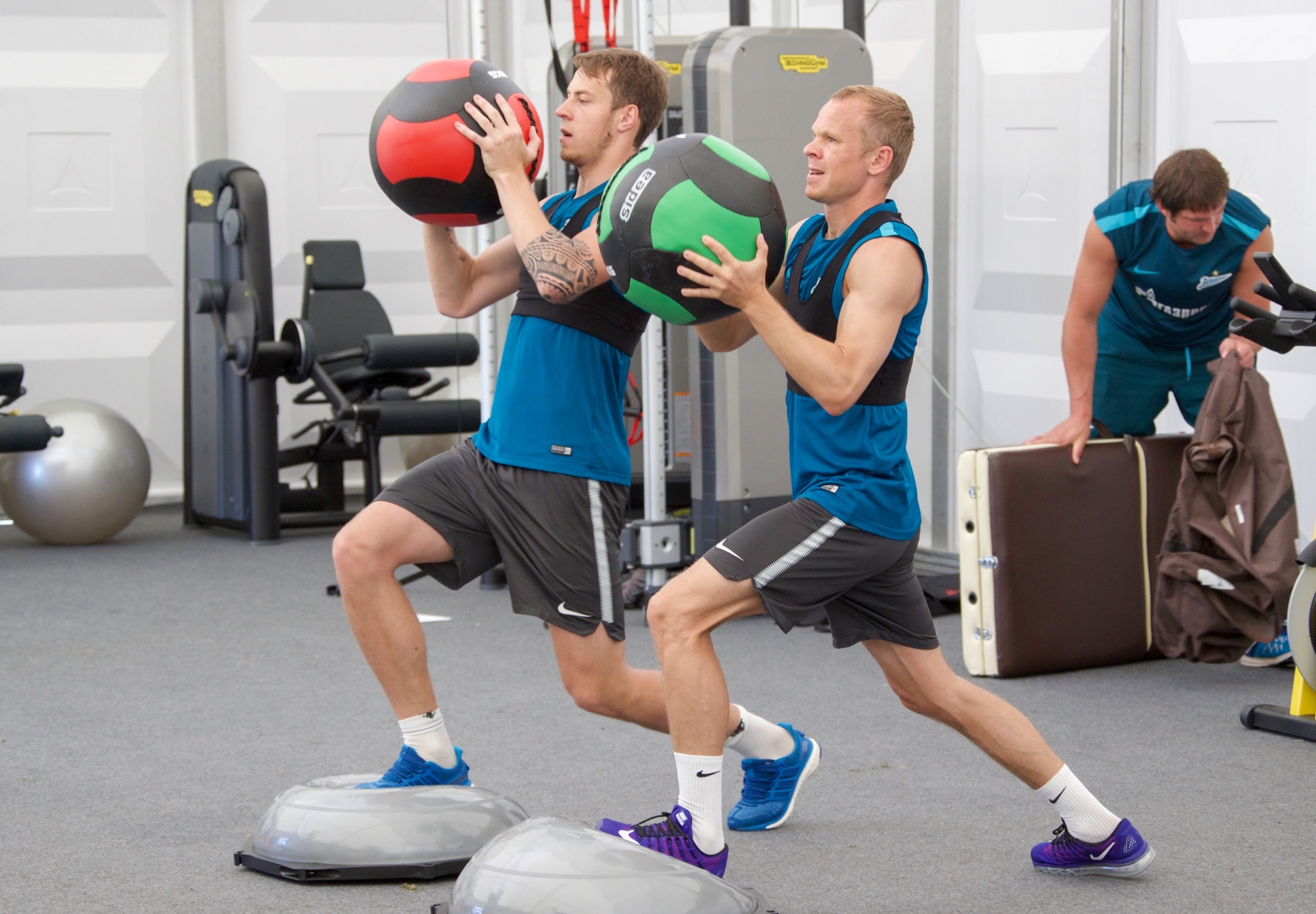 «Газпром»-тренировочные сборы в Австрии: 26 июня, утренняя тренировка