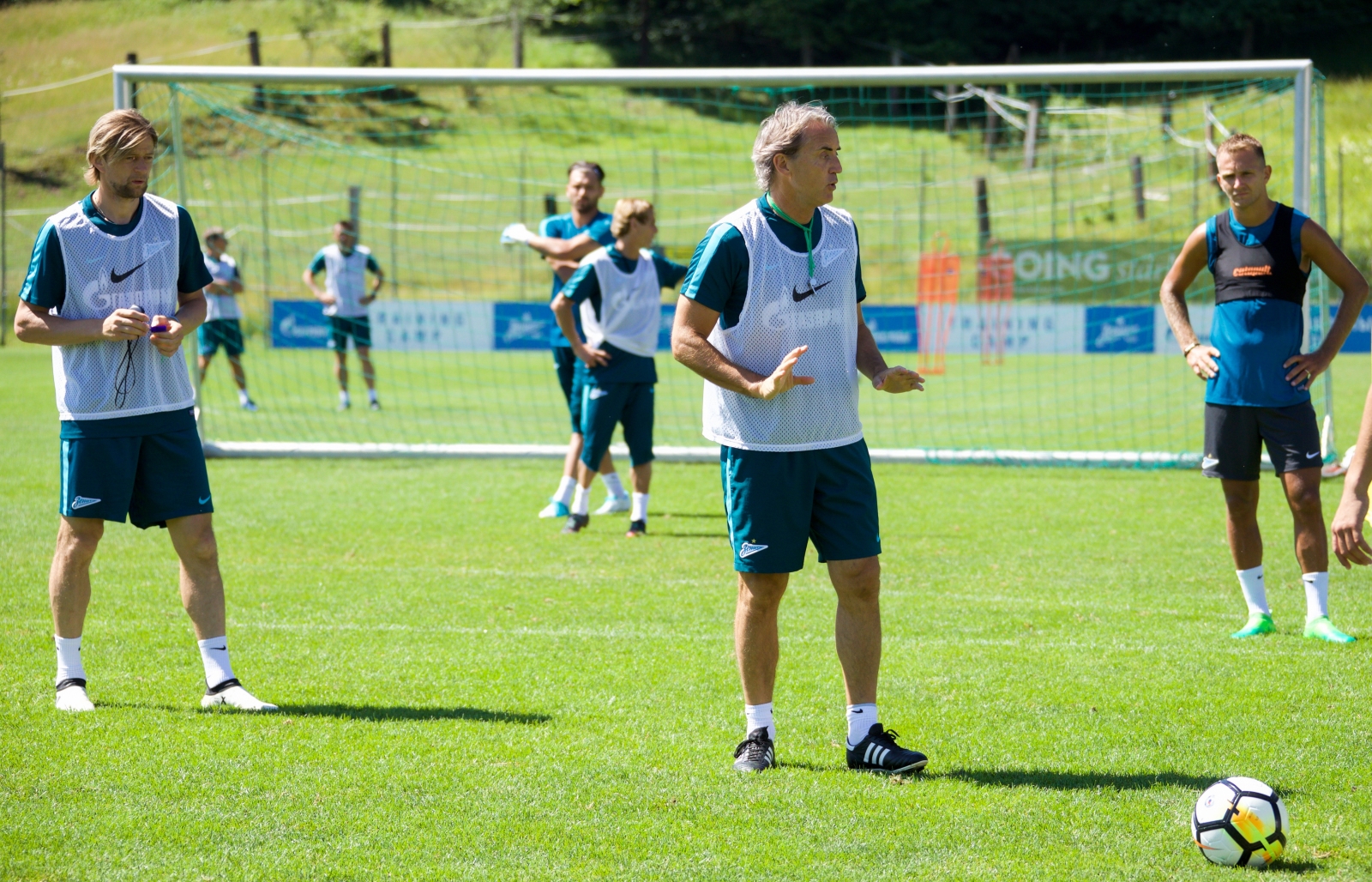 «Газпром»-тренировочные сборы в Австрии: 26 июня, утренняя тренировка