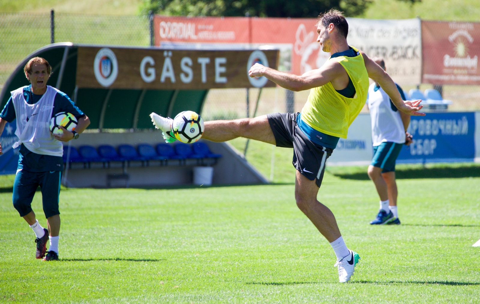 «Газпром»-тренировочные сборы в Австрии: 26 июня, утренняя тренировка
