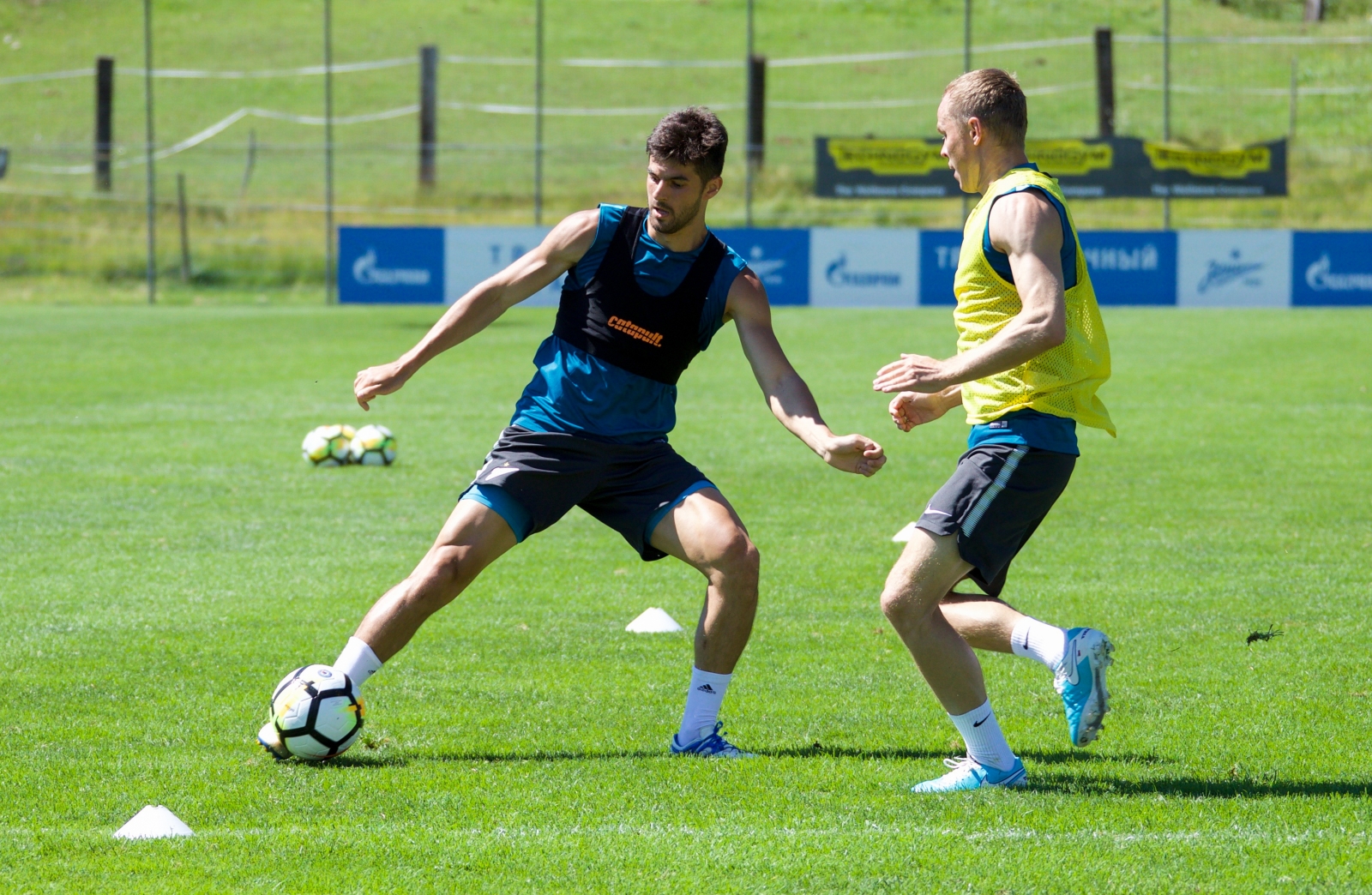 «Газпром»-тренировочные сборы в Австрии: 26 июня, утренняя тренировка