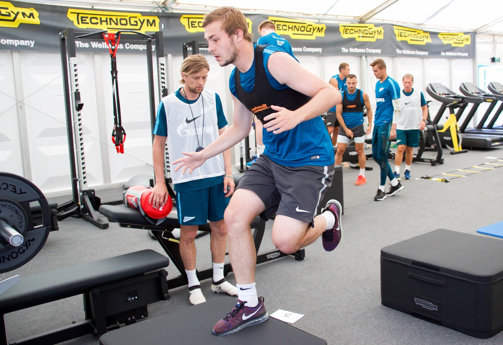 «Газпром»-тренировочные сборы в Австрии: 26 июня, утренняя тренировка