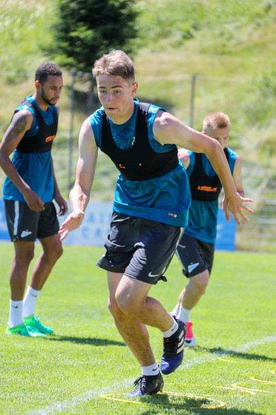 «Газпром»-тренировочные сборы в Австрии: 26 июня, утренняя тренировка