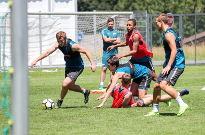 «Газпром»-тренировочные сборы в Австрии: 26 июня, утренняя тренировка