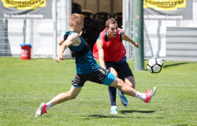 «Газпром»-тренировочные сборы в Австрии: 26 июня, утренняя тренировка