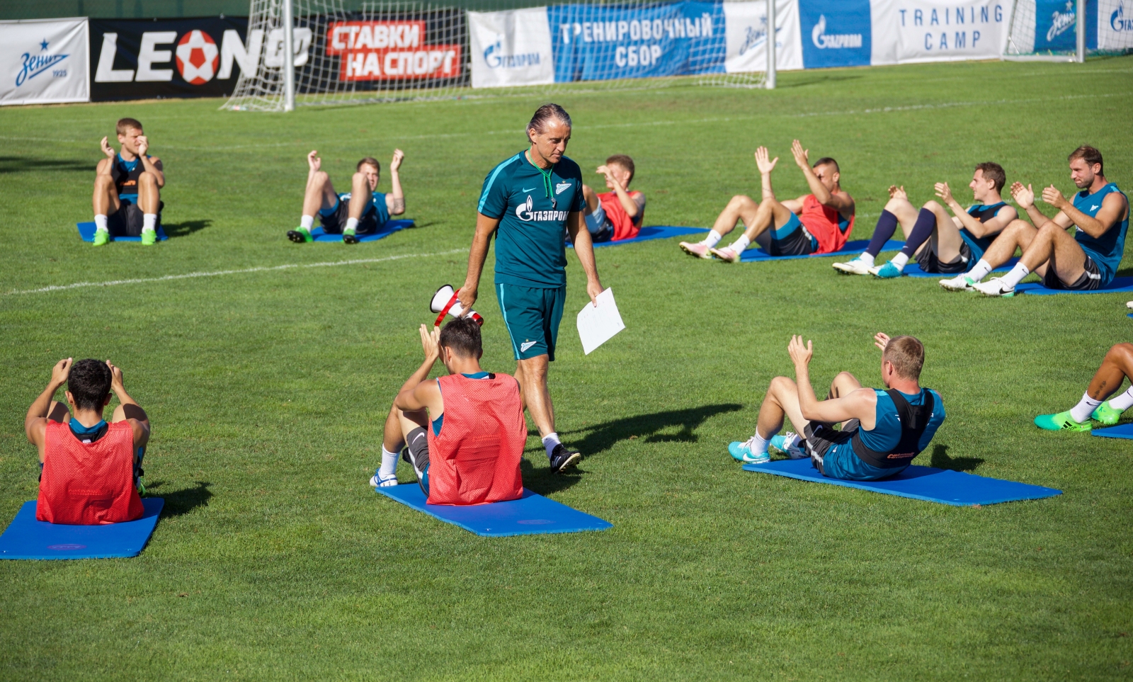 «Газпром»-тренировочные сборы в Австрии: 26 июня, вечерняя тренировка