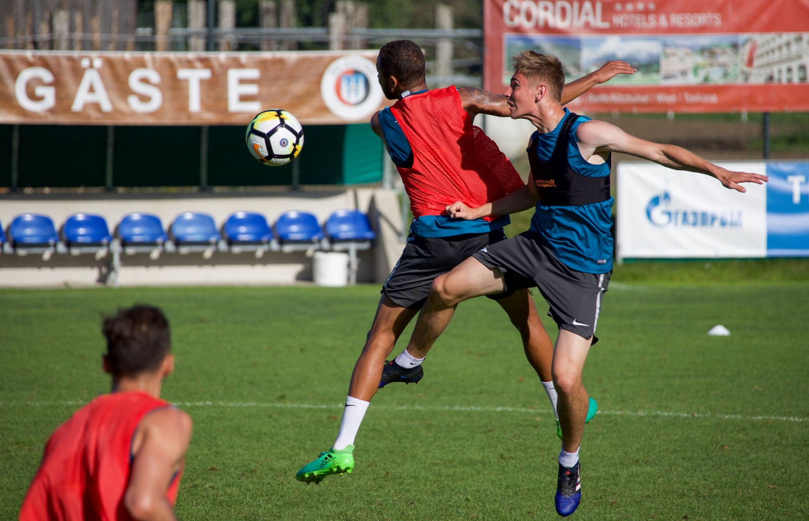 «Газпром»-тренировочные сборы в Австрии: 26 июня, вечерняя тренировка