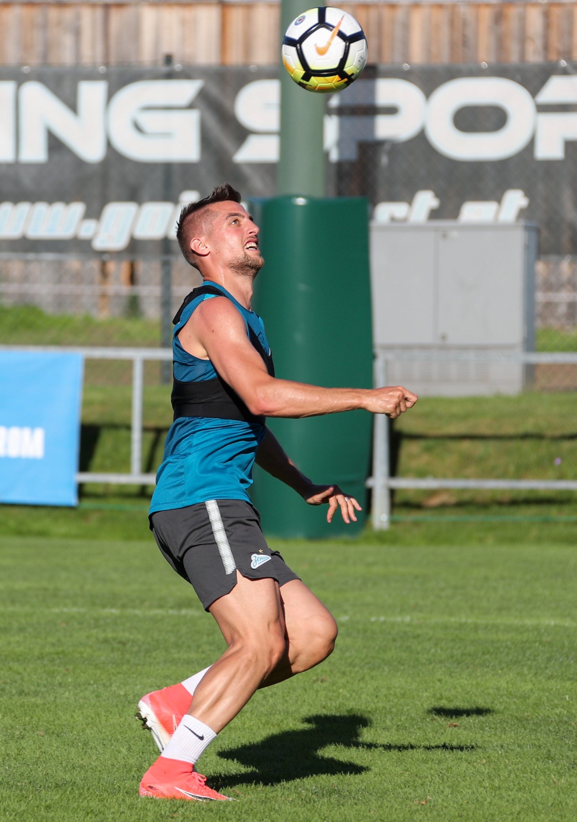 «Газпром»-тренировочные сборы в Австрии: 26 июня, вечерняя тренировка