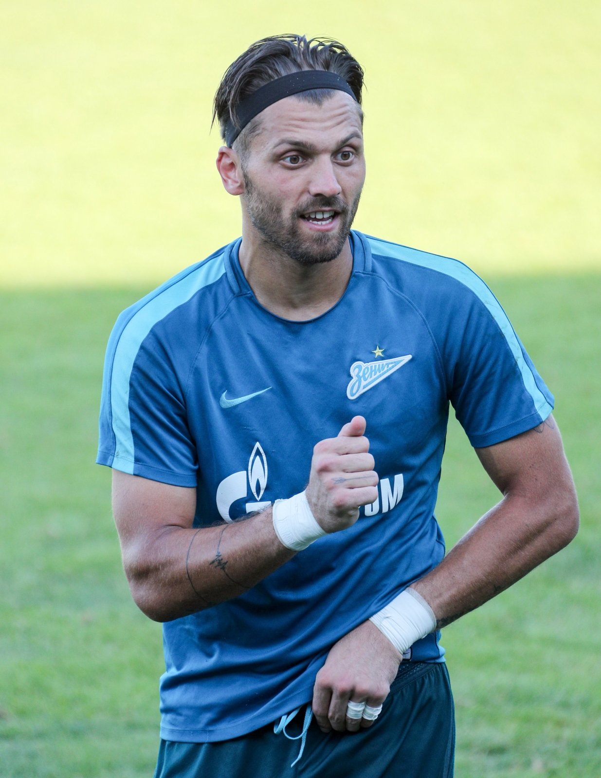 «Газпром»-тренировочные сборы в Австрии: 26 июня, вечерняя тренировка