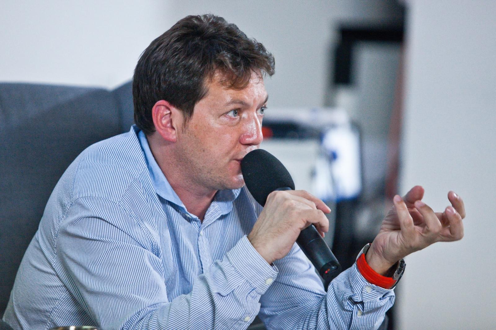 Георгий Черданцев провёл лекцию в «Школе спортивной журналистики»