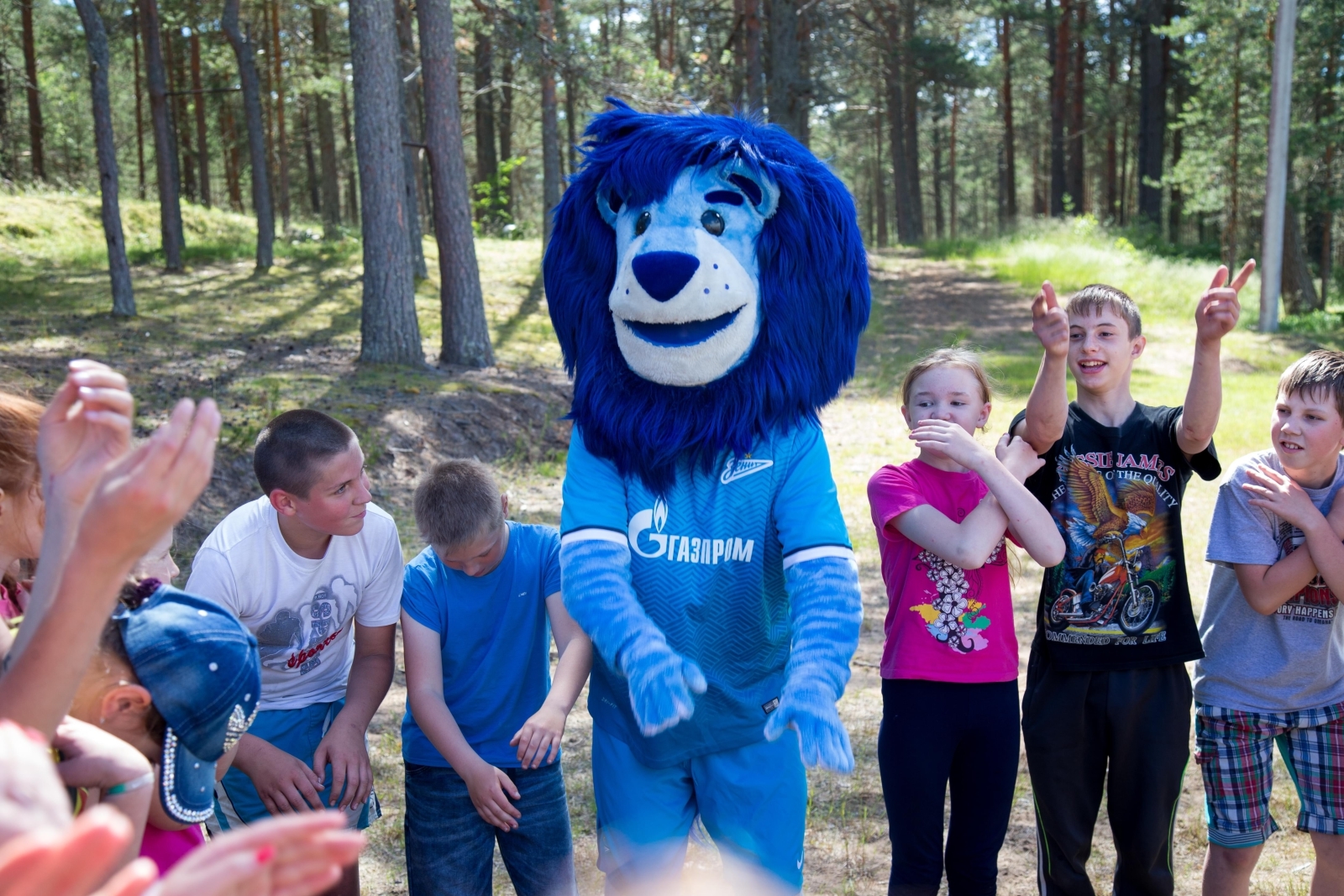 Синегривый Лев посетил Cоциально-реабилитационный центр в Гдове