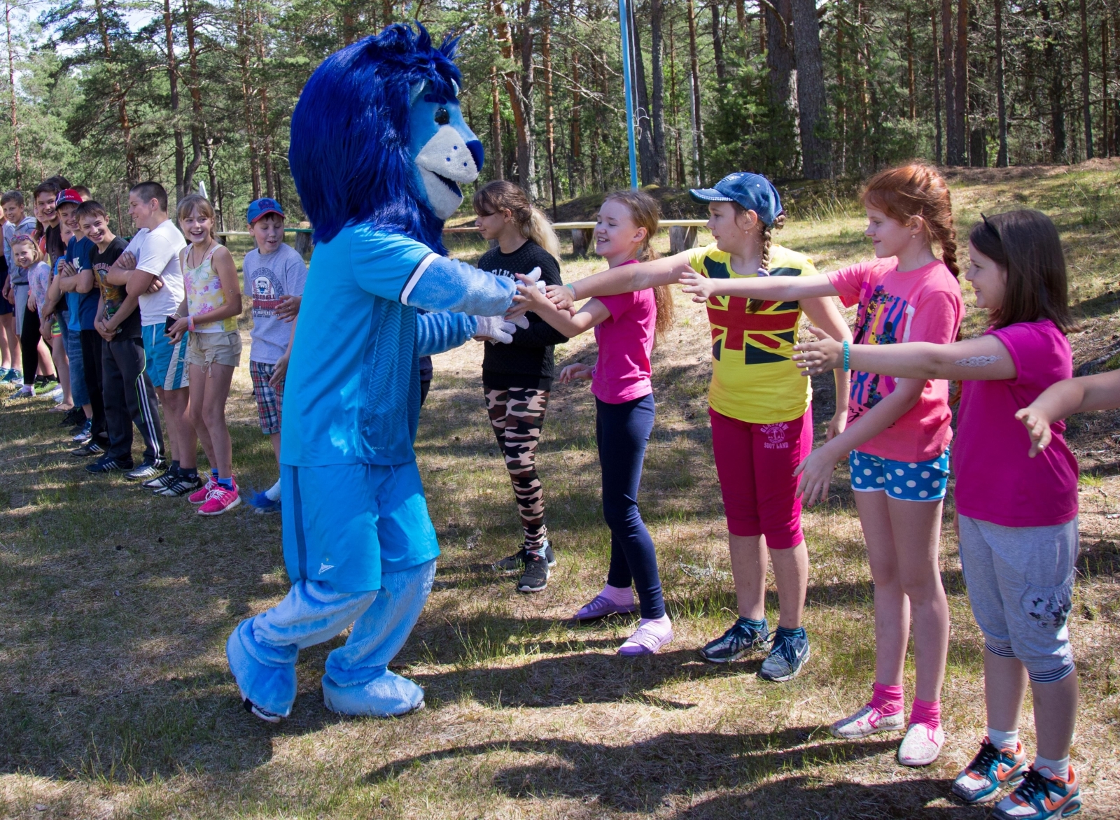 Синегривый Лев посетил Cоциально-реабилитационный центр в Гдове