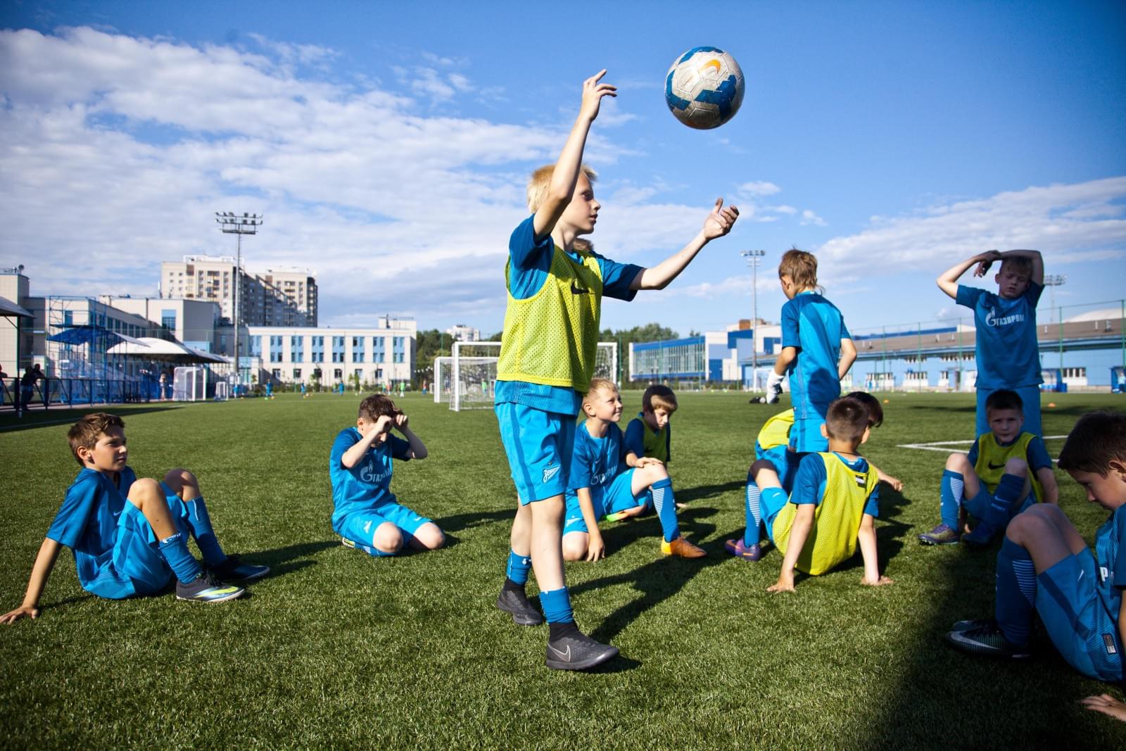 Летний лагерь Академии ФК «Зенит» начинает свою работу