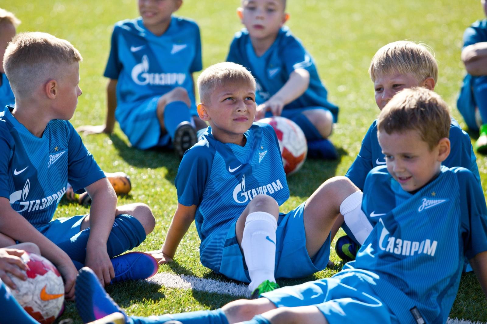 Летний лагерь Академии ФК «Зенит» начинает свою работу