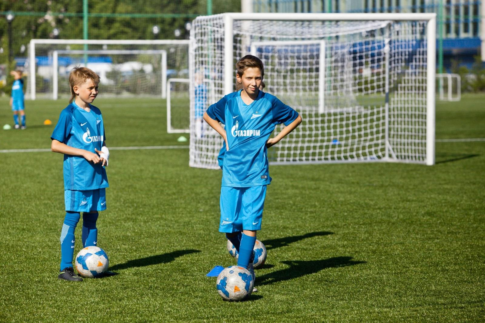 Летний лагерь Академии ФК «Зенит» начинает свою работу