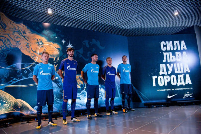 Презентация новой игровой формы «Зенита» сезона-2017/18.