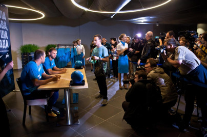 Презентация новой игровой формы «Зенита» сезона-2017/18.