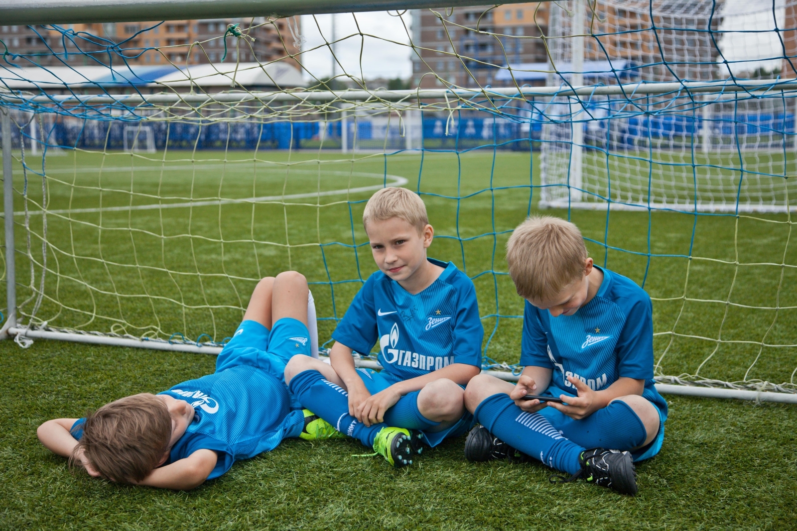 Иван Новосельцев посетил детский лагерь Академии