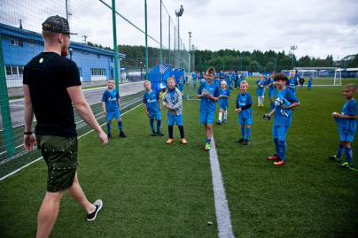 Иван Новосельцев посетил детский лагерь Академии