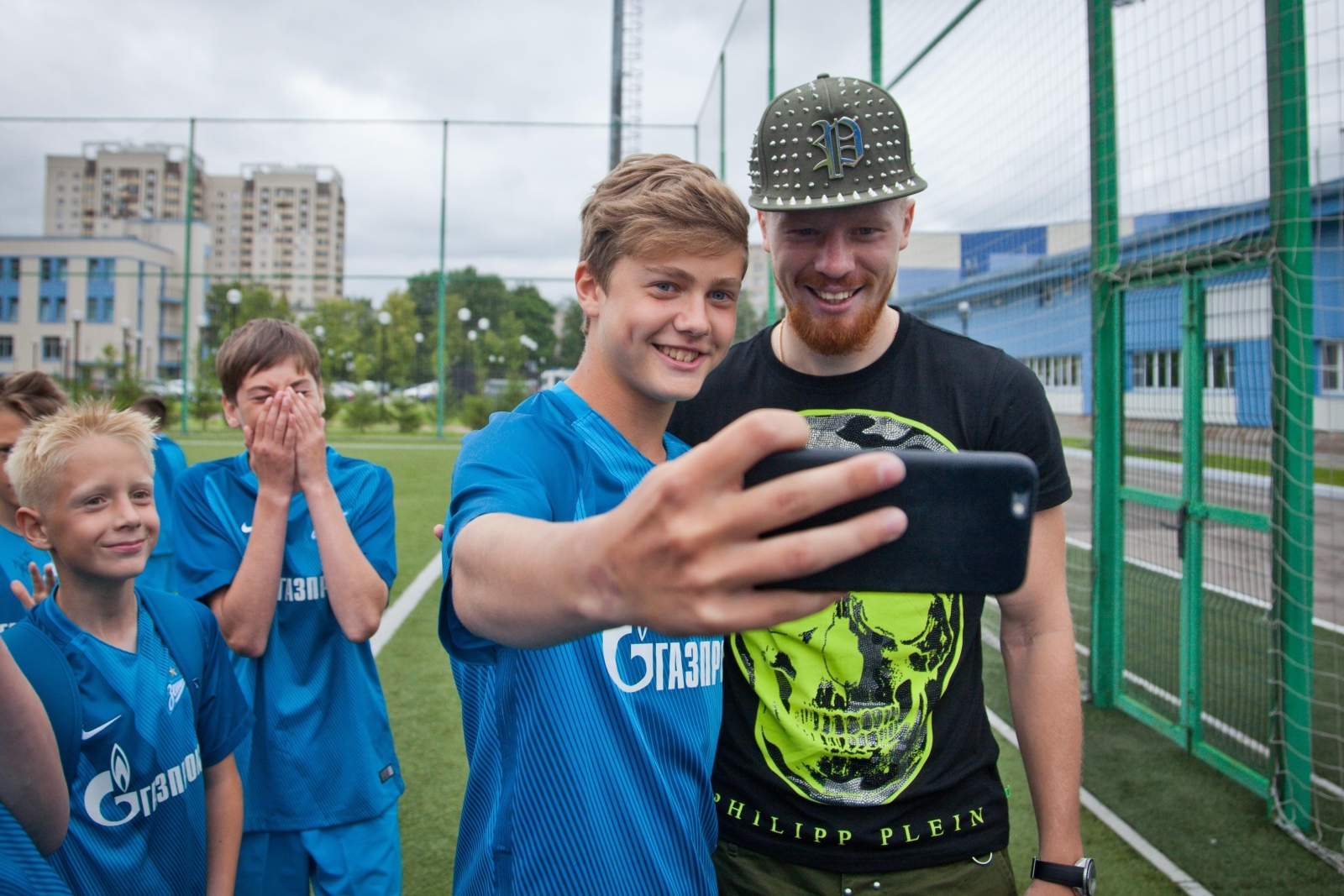 Иван Новосельцев посетил детский лагерь Академии