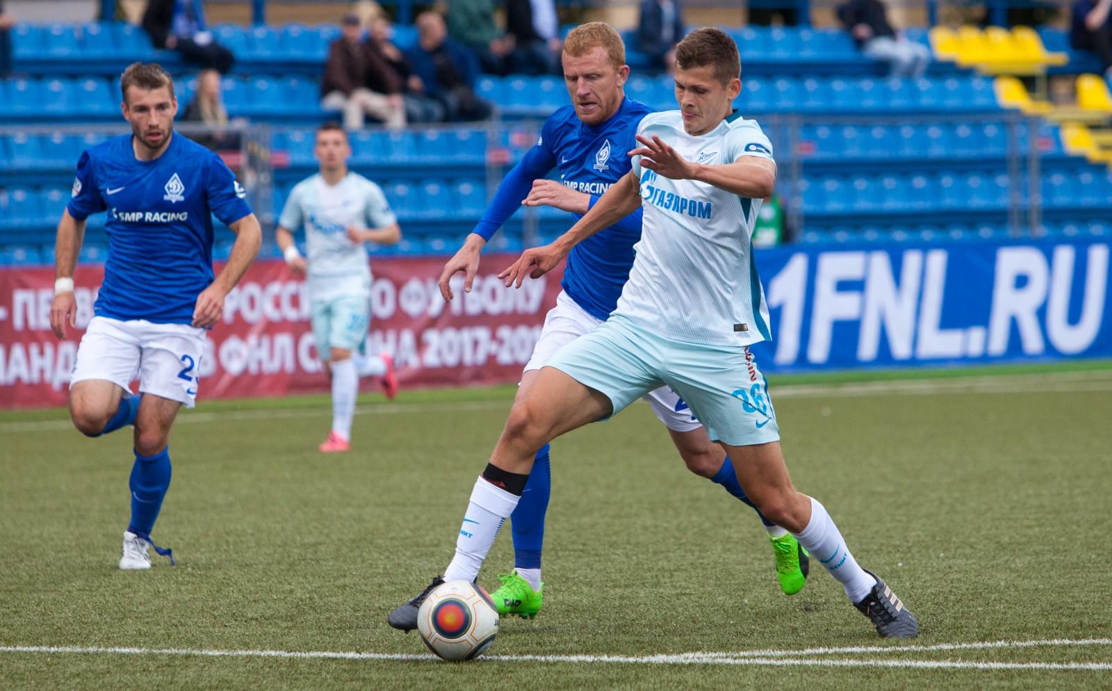 ФОНБЕТ-Первенство России по футболу среди команд клубов ФНЛ, 2-й тур, «Зенит» — «Динамо» (СПб)