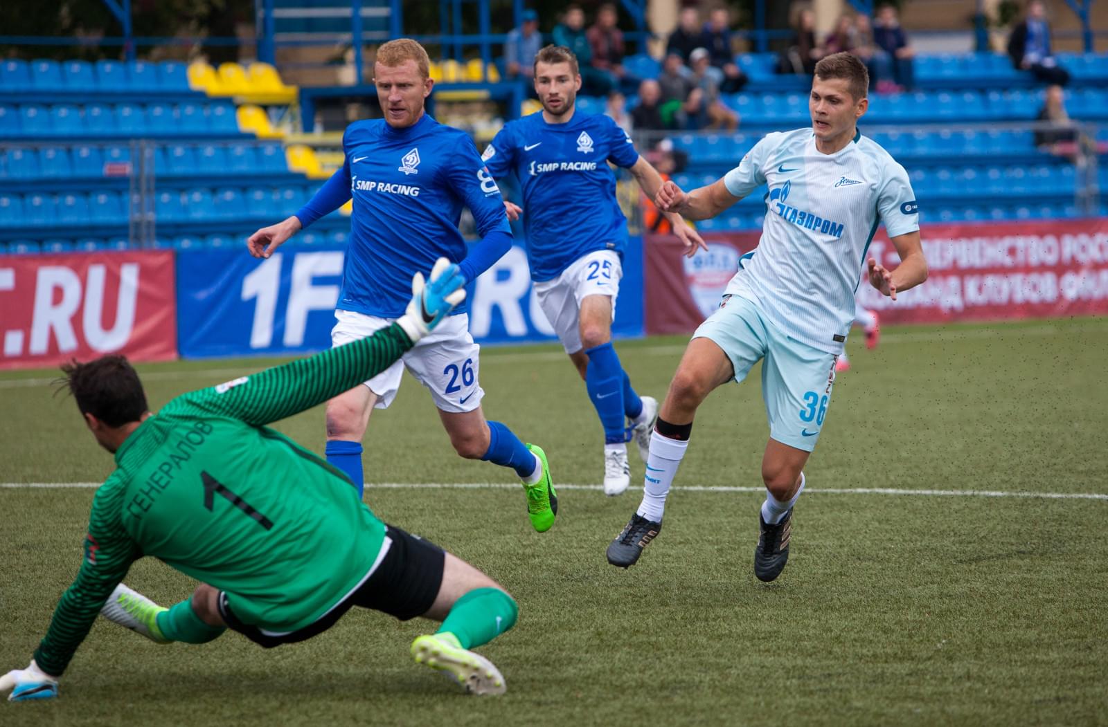 ФОНБЕТ-Первенство России по футболу среди команд клубов ФНЛ, 2-й тур, «Зенит» — «Динамо» (СПб)