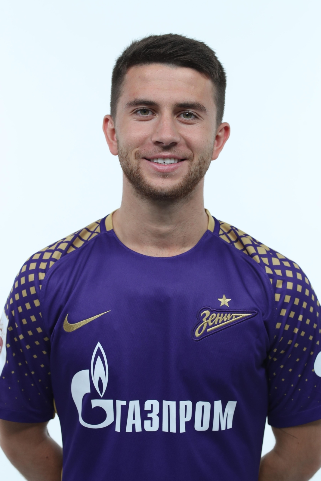 Фотосессия футболистов и тренеров основного состава ФК «Зенит» сезона 2017/2018