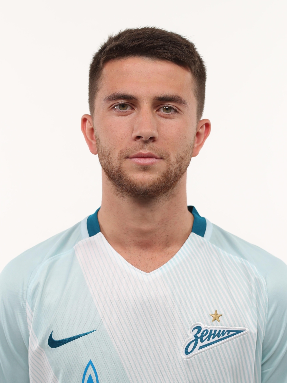 Фотосессия футболистов и тренеров основного состава ФК «Зенит» сезона 2017/2018