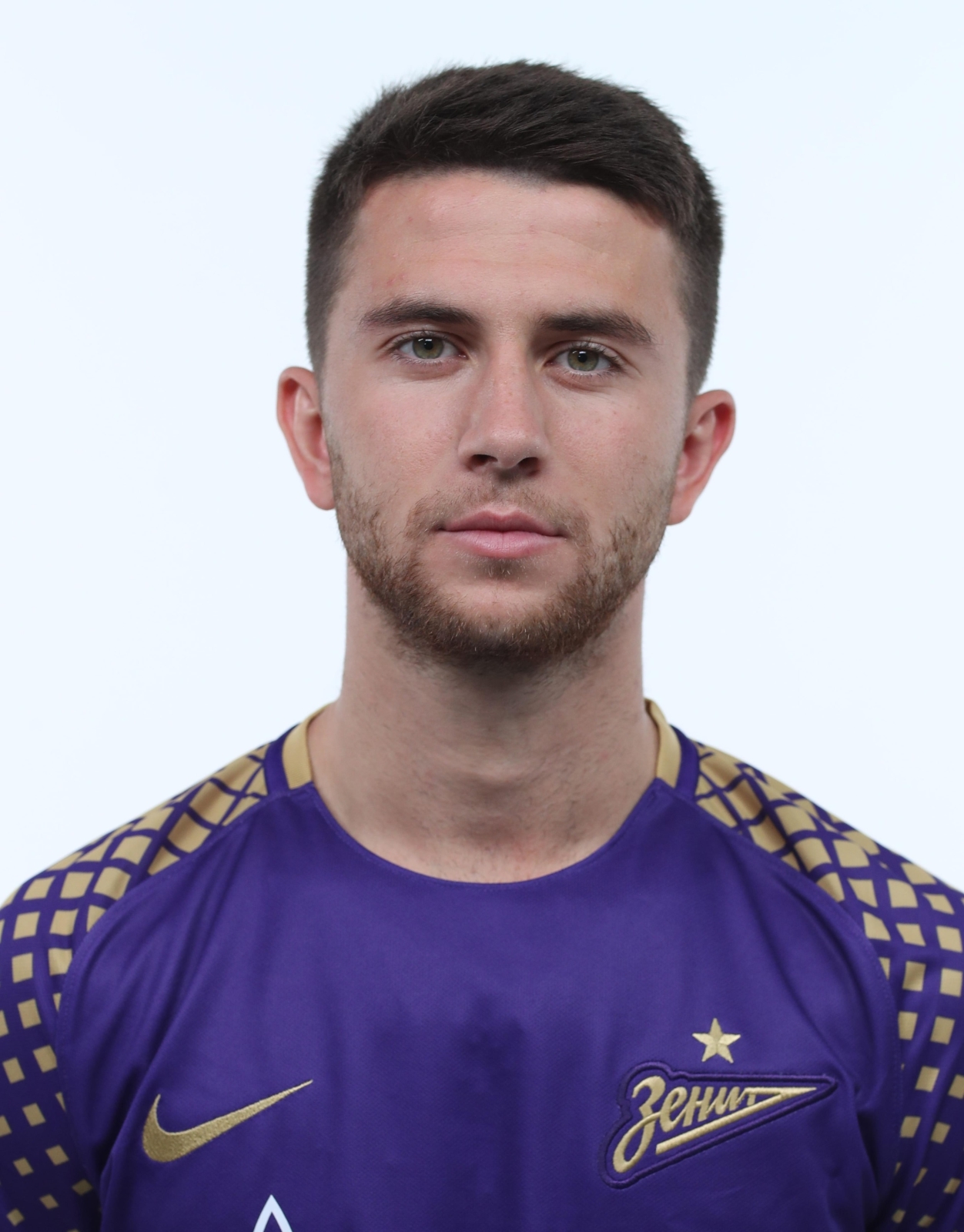 Фотосессия футболистов и тренеров основного состава ФК «Зенит» сезона 2017/2018